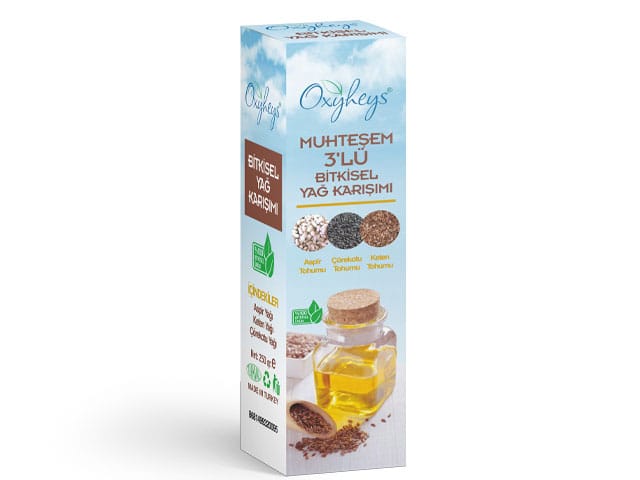Oxyheys Muhteşem 3’lü Bitkisel Yağ Karışımı