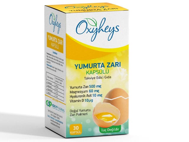 Oxyheys Yumurta Kabuğu Zarı Kapsülü